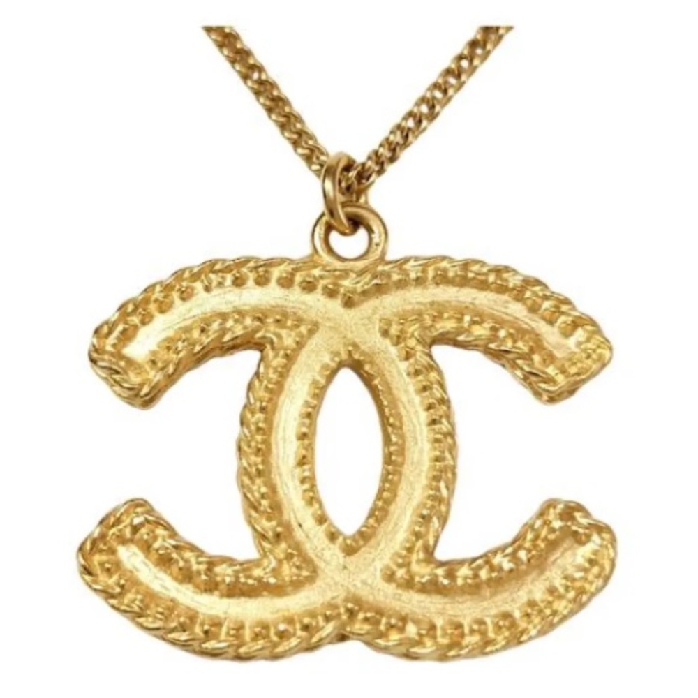 Chanel Logo Necklace